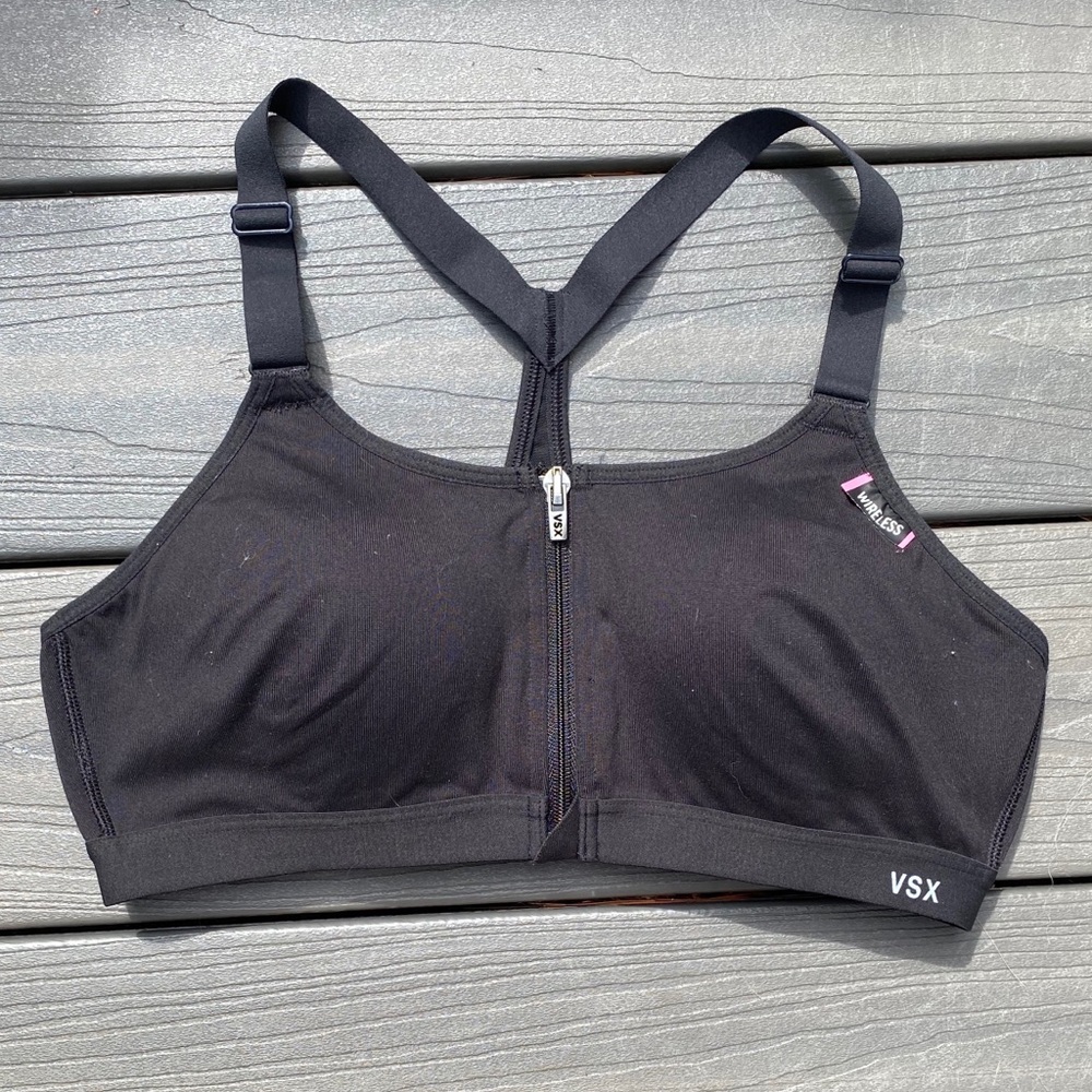 VS zip front sports bra - 36B